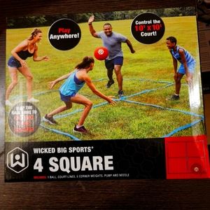 Wicked Big Sports 4 Square Game